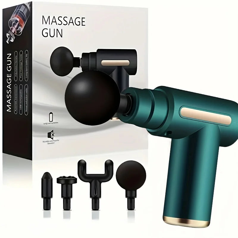 Portable Button Fascia Gun Deep Tissue Massager